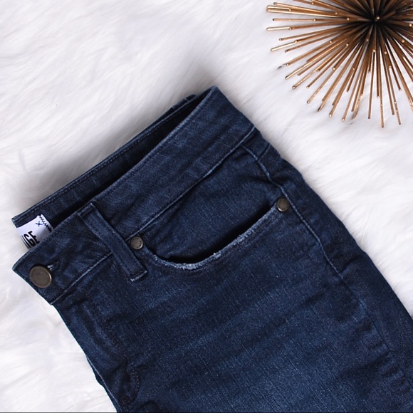 Paige Kylie Crop Skinny Ankle Denim Jeans Blue - Picture 6 of 8